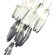SL1242.103.16 Светильник подвесной ST-Luce Хром/Дымчатый, Молочный G9 16*5W 4000K CIARA