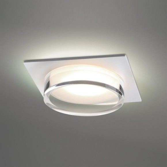 371027 WIR NT25 570 белый Светильник встраиваемый IP20 GX53 12Вт 220-240V GEM 371027 WIR NT25 570 белый Светильник встраиваемый IP20 GX53 12Вт 220-240V GEM