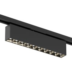 Однофазный двужильный светодиодный трековый светильник Denkirs DK6434-BK Edder 3000К 1560Лм CRI90+ 24° 20Вт Однофазный двужильный светодиодный трековый светильник Denkirs DK6434-BK Edder 3000К 1560Лм CRI90+ 24° 20Вт