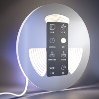 Maytoni 201079 Влагозащищенная светодиодная лента 5 метров, ширина 10мм серия ULTRA COB 24V 12Вт/м 1205Лм/м 4000К IP65 CRI90 180° кратность резки 41мм, раб. температура -30...+60°С