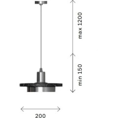 SL1212.403.01 ST Luce OLTARNO Подвес, LED, 3000K 1х12W, черный/черный, белый SL1212.403.01 ST Luce OLTARNO Подвес, LED, 3000K 1х12W, черный/черный, белый