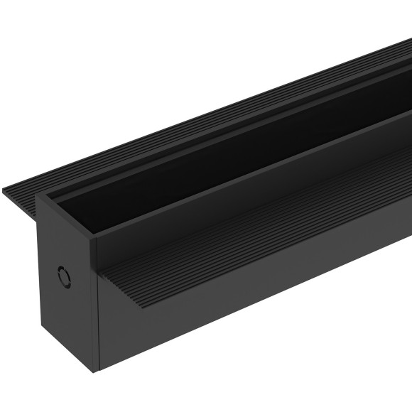 Магнитный шинопровод 1м встраиваемый в ГКЛ 12.5мм Smart 220V Denkirs TR2012-BK
