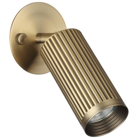 Настенный светильник поворотный на 180°/350° в подрозетник (в комплекте) GU10 Odeon Light MANCHESTER 7013/1WA Настенный светильник поворотный на 180°/350° в подрозетник (в комплекте) GU10 Odeon Light MANCHESTER 7013/1WA