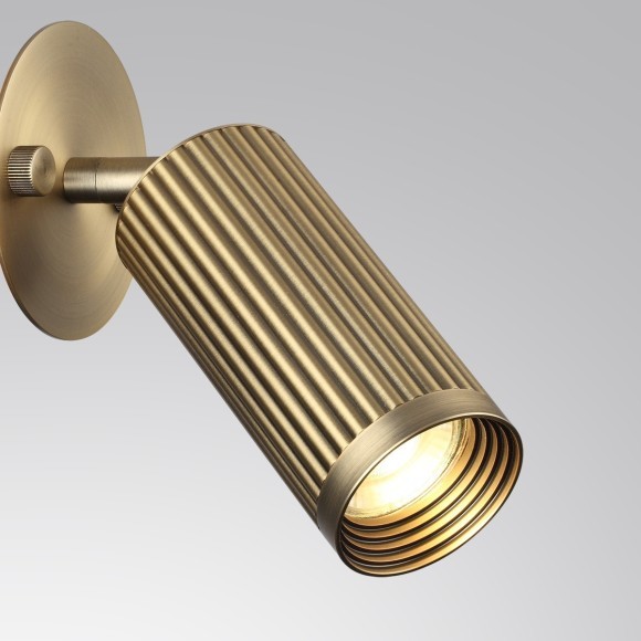 Настенный светильник поворотный на 180°/350° в подрозетник (в комплекте) GU10 Odeon Light MANCHESTER 7013/1WA Настенный светильник поворотный на 180°/350° в подрозетник (в комплекте) GU10 Odeon Light MANCHESTER 7013/1WA