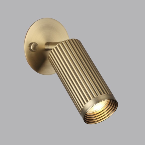 Настенный светильник поворотный на 180°/350° в подрозетник (в комплекте) GU10 Odeon Light MANCHESTER 7013/1WA Настенный светильник поворотный на 180°/350° в подрозетник (в комплекте) GU10 Odeon Light MANCHESTER 7013/1WA