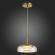 SL6002.203.01 Подвес ST-Luce Золотистый/Янтарный LED 1*7W 4000K LAZIO
