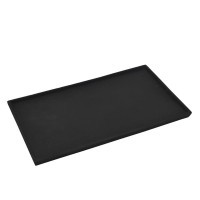 427061 SAVANT Поднос декоративный L300, B175, H10, алюминий, черный