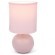 8225/1T CLASSI LN25 розовый, керамика/текстиль Настольная лампа E14 1*40W 220V OCTAVIA
