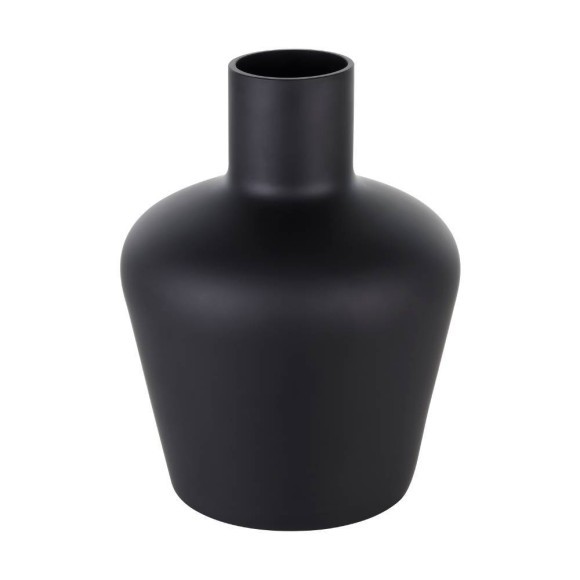 421369 SAMUNTAI Декоративная ваза, H320, D250, стекло, черный сатиновый 421369 SAMUNTAI Декоративная ваза, H320, D250, стекло, черный сатиновый