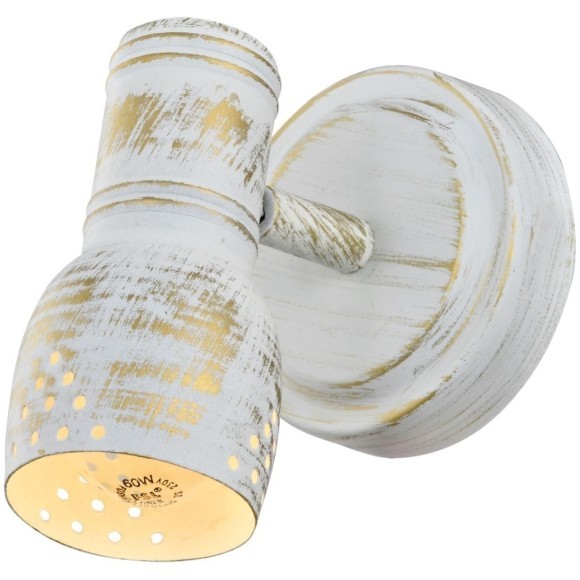 Спот настенный Lussole GRLSP-8055 MIAMI IP21 под лампу 1xE14 6W