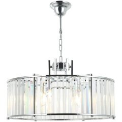Люстра подвесная хрустальная Stilfort 2144/09/06P, серия Washer Люстра подвесная хрустальная Stilfort 2144/09/06P, серия Washer