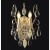 Бра Crystal Lux ESMIRALDA AP2 GOLD