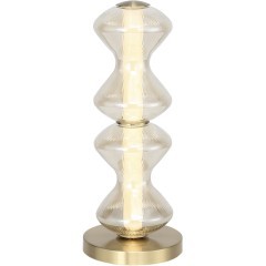 SL6136.214.01 Прикроватная лампа ST-Luce золото/коньячный LED 1*12W 3000K SPINE