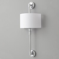 Бра Crystal Lux VINTAGE AP2 CHROME 4140/402