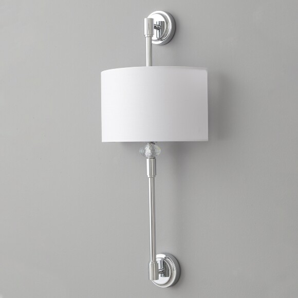 Бра Crystal Lux VINTAGE AP2 CHROME 4140/402