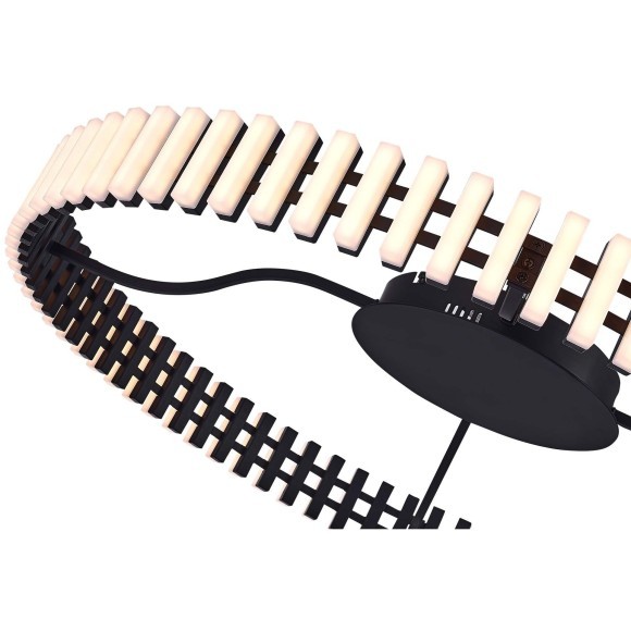 SL6203.402.50 Люстра потолочная ST-Luce Черный/Белый LED 1*50W 3000K ESTENSE