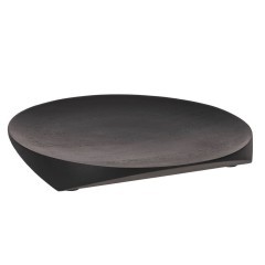 427145 Тарелка декоративная KABACAN, H40, ?250, дерево, черный 427145 Тарелка декоративная KABACAN, H40, ?250, дерево, черный