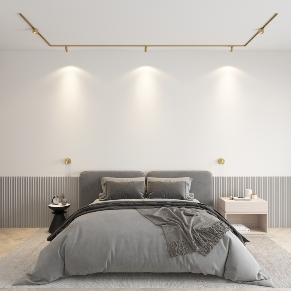 DK5741-SB Трековый магнитный светодиодный светильник Denkirs Shine 48V CRI90+ 3000К 770Лм 36° 10Вт DK5741-SB Трековый магнитный светодиодный светильник Denkirs Shine 48V CRI90+ 3000К 770Лм 36° 10Вт