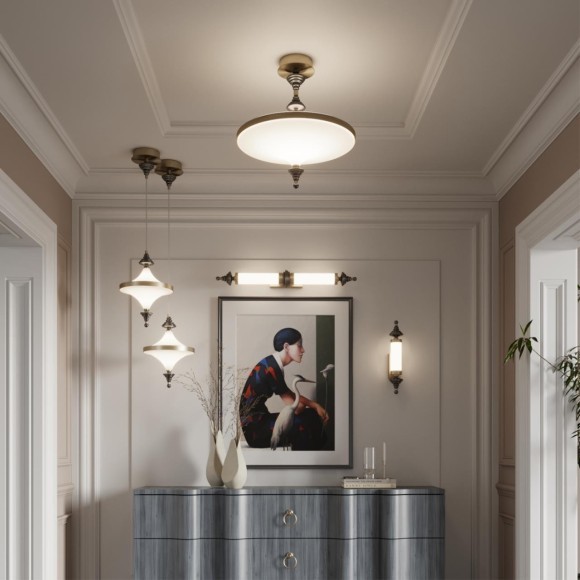 5404/43CL L-VISION ODL_EX25 97 бронзов.брашированн./черный/стекло/керамика Люстра потолочная LED 43W 3000K ULA 5404/43CL L-VISION ODL_EX25 97 бронзов.брашированн./черный/стекло/керамика Люстра потолочная LED 43W 3000K ULA