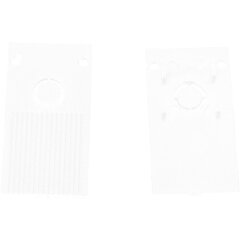 Заглушка для магнитного шинопровода (2 шт) Space 48V Crystallux CLT 0.203 06 WH