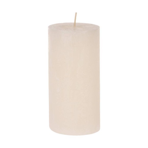 422575 Свеча парафиновая GLENBARR, H140 парафин, белый