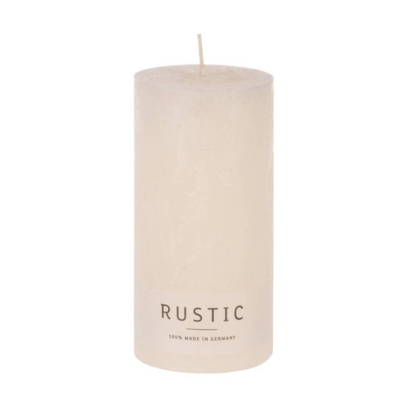 422575 Свеча парафиновая GLENBARR, H140 парафин, белый