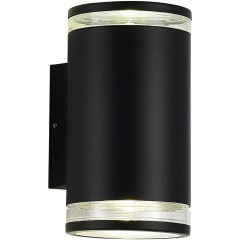 SL9009.401.02 Светильник уличный настенный ST-Luce черный/белый GU10 2*50W TUBO SL9009.401.02 Светильник уличный настенный ST-Luce черный/белый GU10 2*50W TUBO