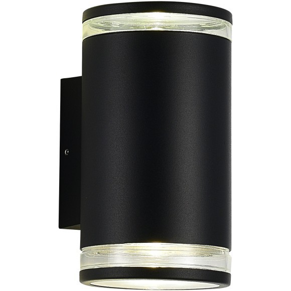 SL9009.401.02 Светильник уличный настенный ST-Luce черный/белый GU10 2*50W TUBO