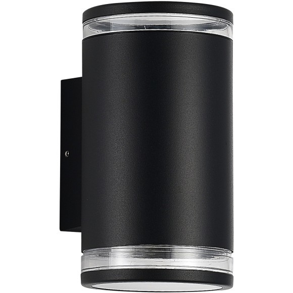 SL9009.401.02 Светильник уличный настенный ST-Luce черный/белый GU10 2*50W TUBO