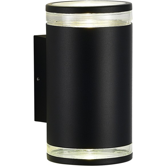 SL9009.401.02 Светильник уличный настенный ST-Luce черный/белый GU10 2*50W TUBO