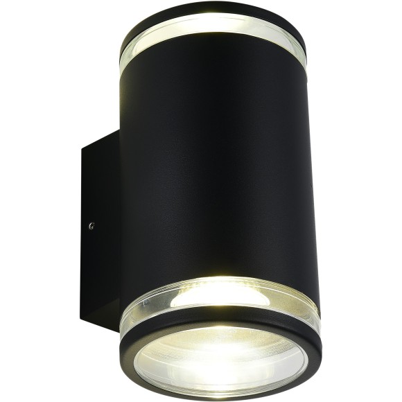 SL9009.401.02 Светильник уличный настенный ST-Luce черный/белый GU10 2*50W TUBO