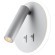 SY6328 LUSSOLE КОЗИ Белое бра, LED 10 Вт, 3000 К, 450 Лм, IP20