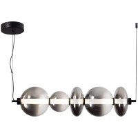 SL6119.413.40 Светильник подвесной ST-Luce Черный/Дымчато-Серый LED 1*40W 3000K PERLINA