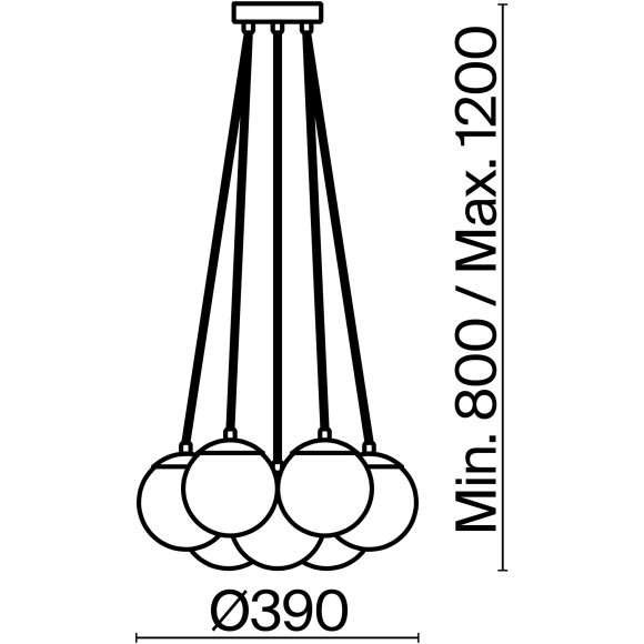 Подвесной светильник Fiesta FR5231PL-07CH Подвесной светильник Fiesta FR5231PL-07CH