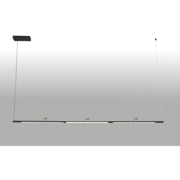 Светильник подвесной Crystal Lux LARGO SP33W L1770 BLACK Светильник подвесной Crystal Lux LARGO SP33W L1770 BLACK