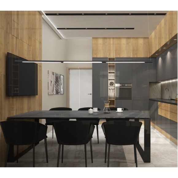 Светильник подвесной Crystal Lux LARGO SP33W L1770 BLACK Светильник подвесной Crystal Lux LARGO SP33W L1770 BLACK