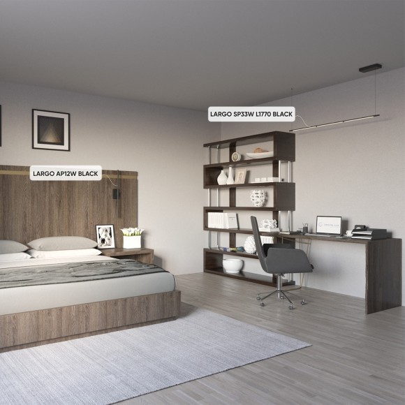 Светильник подвесной Crystal Lux LARGO SP33W L1770 BLACK Светильник подвесной Crystal Lux LARGO SP33W L1770 BLACK