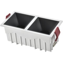 ST757.438.20 Св-к встр. Белый LED 2*10W 60° IP20 L65xW126xH52 85-265V В комплекте Встраиваемые светильники ST757.438.20 Св-к встр. Белый LED 2*10W 60° IP20 L65xW126xH52 85-265V В комплекте Встраиваемые светильники