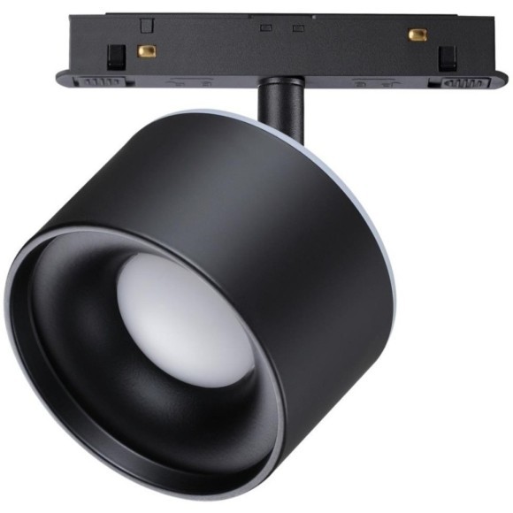 358980 Трековый светодиодный светильник с переключением цветности Novotech Flum CRI90+ 3000;4000;6000К 1100Лм 120° 12W вниз + 3W вверх