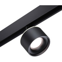 358980 Трековый светодиодный светильник с переключением цветности Novotech Flum CRI90+ 3000;4000;6000К 1100Лм 120° 12W вниз + 3W вверх