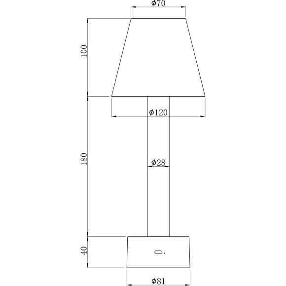Декоративная настольная лампа Maytoni MOD104TL-3AGR3K TET-A-TET светодиодная LED 3W