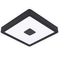 900283 EGLO IPHIAS 2 Светодиодный настенно-потолочный светильник 17Вт 2000Лм 3000К IP44, сталь черный/пластик белый