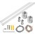 Комплект подвесного гориз крепежа двойной Profiled круглого силикон профиль с PVC трубкой Profiled Lightstar 442893