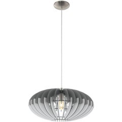 32833 Подвес SOTOS 1, 1x60W(E27), ?500, сталь, никель мат, дерево, серый, белый 32833 Подвес SOTOS 1, 1x60W(E27), ?500, сталь, никель мат, дерево, серый, белый