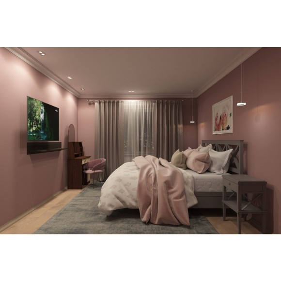 DK3022-CM Встраиваемый светильник max 10 Вт, 2xGU5.3 серый пластик