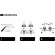 DK3022-CM Встраиваемый светильник max 10 Вт, 2xGU5.3 серый пластик