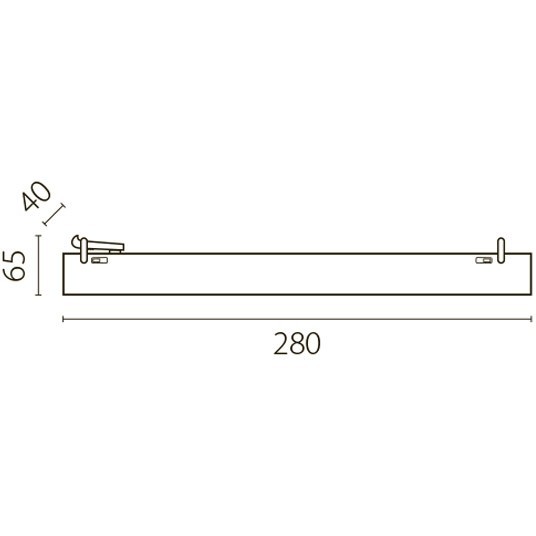 Светильник черный для шинопровода Nove Lightstar 208217