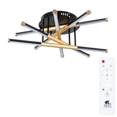 Потолочная люстра Arte Lamp FERNANDO A2199PL-5BK Потолочная люстра Arte Lamp FERNANDO A2199PL-5BK