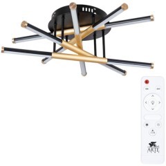 Потолочная люстра Arte Lamp FERNANDO A2199PL-5BK Потолочная люстра Arte Lamp FERNANDO A2199PL-5BK