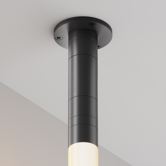 Основание для накладного монтажа системы Maytoni Shelf с внутренней резьбой без ввода питания CA023BI-B